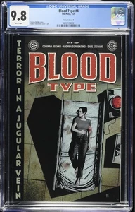 Blood Type #4 - Andrea Sorrentino Variant Cover B - CGC 9.8 - Picture 1 of 2