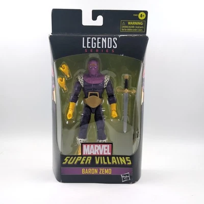 Figura de acción Hasbro Marvel Legends Baron Zemo 6 pulgadas NUEVA exclusiva de Walgreens Foto 1 de 4