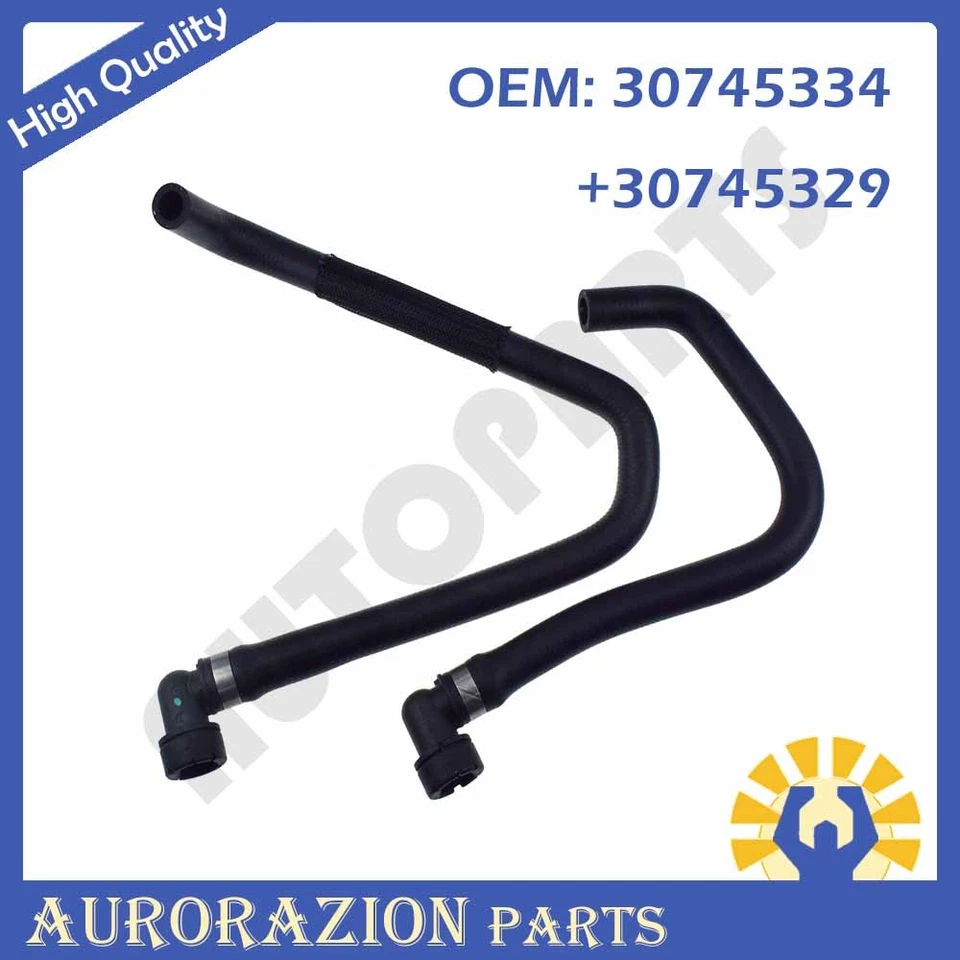 30745334 30745329 Nuevo 2 Piezas Manguera Calefactora HVAC Apta para Volvo S60 S80 V70 XC70 Foto 1 de 4
