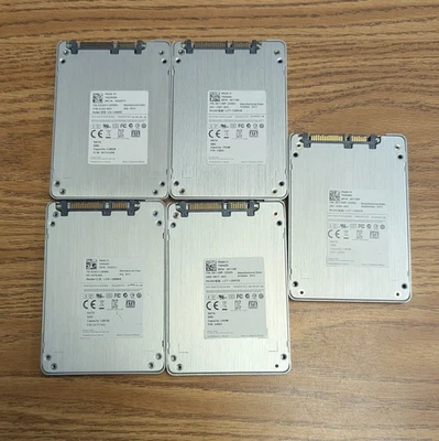 Lot of 5 Lite-on LCS-128M6S/LCT-128M3S 128GB SSD SATA 2.5" Solid State Drive - Image 1 of 2