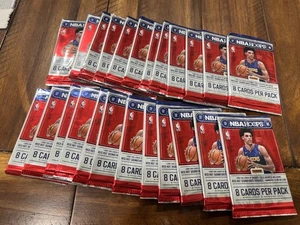 2017-18 Panini NBA Hoops Basketball packs  LOT of 24  read below -opened - Picture 1 of 2