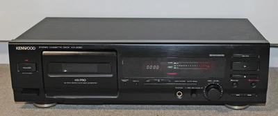 Kenwood KX 3060 Tapedeck Kassettendeck gut erhalten in Schwarz Vintage - Bild 1 von 4