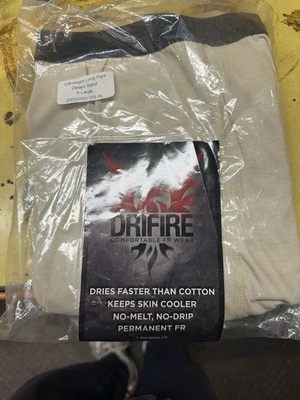 DriFire Silkweight Long Pants, Desert Sand, Large 20000165-DS-XL - Image 1 of 3