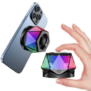 RGB Klangbox LED-Leuchten Telefonständer Paarung Lautsprecher Geschenke - Afbeelding 1 van 7