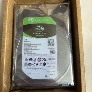 Seagate BarraCuda ST2000DM008 2TB 7200 RPM 256MB Cache SATA 6.0Gb Hard Drive HDD - Afbeelding 1 van 3