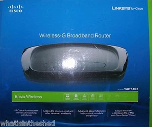 Router de banda ancha inalámbrico G Linksys by Cisco modelo WRT54G2 PO - Imagen 1 de 1