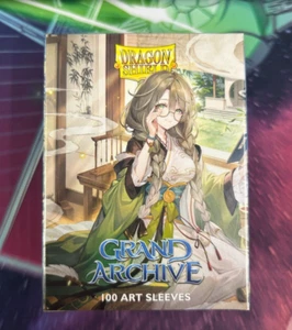 Dragon Shield Sleeves: Matte Art: Grand Archive: Kongming Wayward Maven Standard - Picture 1 of 2