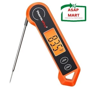 Thermopro TP19H Digital Meat Thermometer for Cooking with Ambidextrous Backlit, - Picture 1 of 9