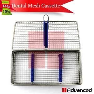 Medizinische chirurgische Netz Kassette Sterilisation Dental Draht Tablett für 7 Instrumente - Bild 1 von 2
