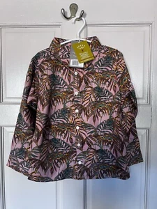 Tropical Shirt, Organic Cotton. Shirt Age 4-5 Years. New with tags - Picture 1 of 12