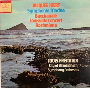 IBERT-SYMPHONIE MARINE-LOUIS FREMAUX-ORIGINAL 1976 EMI ASD-3176 VINYL-IMPORT UK - Picture 1 of 2