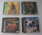 Lot 4 Playstation 1 PS1 Game Spec Ops, Medal of Honor, Sno cross, Covert Assault