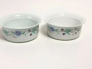 Oneida Ava Auflaufförmchen Felge 5,25" x 2,25" Top Zustand Floral Auslaufmodell - Bild 1 von 6