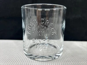 Knob Creek Whiskey 10 Oz Rocks Glas Clermont Kentucky KY Distilling Company EUC - Bild 1 von 6