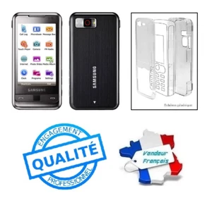 Coque Protection Rigide Transparente Pour Samsung i900 Player Addict Omnia - Photo 1/24