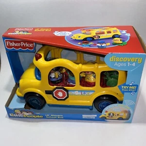 Fisher-Price Little People Lil' Movers School Bus New In Box 2014 - Picture 1 of 7