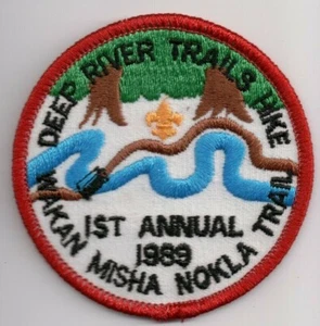 AE BSA Trail Patch, Makan Misha Nokla Trail, Calumet Council, Indiana - Picture 1 of 1