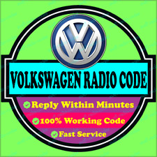 Codes VW Unlock For Beta RCD Code Radio Stereo Volkswagen Jetta Passat Pin Golf✅