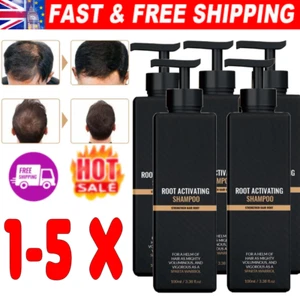 Champú activador de raíces de hombre champú espartano fortalece el crecimiento del cabello pérdida del cabello - Imagen 1 de 21