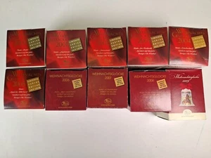 10x Hutschenreuther Weihnachtsglocke Porzellan Konvolut 3: 2000 - 2009 - Picture 1 of 5