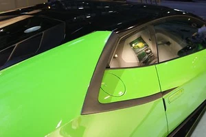 Parafango posteriore in fibra di carbonio copertura assetto per Lamborghini Huracan LP610-4 - Foto 1 di 3