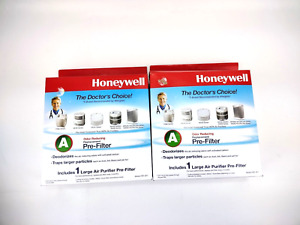 LOT of 2 New Honeywell Filter A Air Purifer Pre-Filter Model HRF-AP1 Sealed