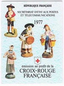 Frankrijk booklet postfris 1977 MHN 2054-2055 - Rode Kruis / Red Cross (K030) - Picture 1 of 1