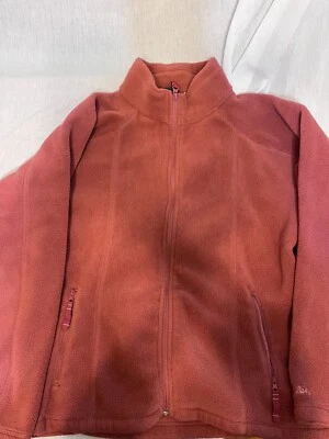 Cabela's Rosa Polar Cremallera Completa Chaqueta Para Mujer Talla L Cálida Pullover Sudadera Foto 1 de 3