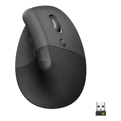 Logitech Mouse Business ERGO Lift Graphite 910 006473 - Immagine 1 di 4