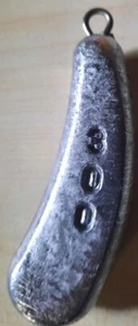 Angelblei Norwegenblei, Schleppblei,Naturköderangeln Grundblei, 300g Stahlöse - Bild 1 von 2