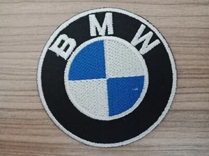 BMW Auto Logo Sport Motor Racing Biker MOTORRAD bestickt Aufbügeln Aufnäher - Bild 1 von 4