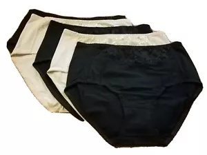 NEW Women's High Rise Lace Comfortable Brief Underwear (5 Pack) 2XL - Picture 1 of 3