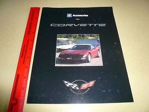 Folleto de ventas de accesorios para Chevrolet Corvette - Imagen 1 de 3