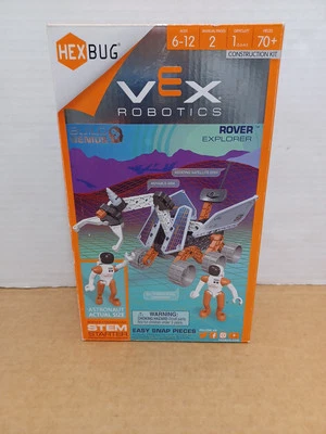 Hex Bug Vex Robotics Rover Explorer Construction Kit STEM Building Kit Astronaut - Image 1 of 4
