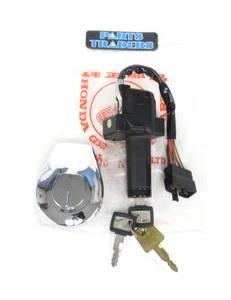 Genuine Honda Ignition Switch/Lock Set Assembly w/Gas Cap 1982 V45 Magna VF750C - Picture 1 of 4