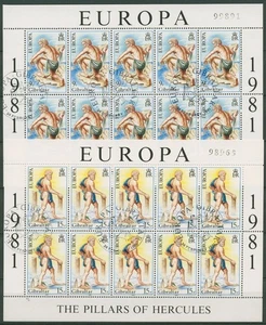 Gibraltar 1981 Europa: Folklore 416/17 K gestempelt (C30943) - Picture 1 of 1