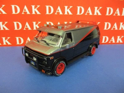 Die cast 1/24 Modellino Furgone GMC Vandura A-Team Van 1983 by Greenlight
