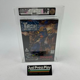 Iron Soldier 1994 Atari Jaguar Game Cartridge Sealed VGA 90+ Gold NM+/MT Good!