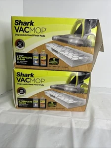 Shark VACMOP Disposable Hard Floor Vacuum and Mop Pad Refills 26 Total CT VMP16 - Picture 1 of 3