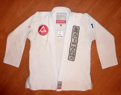 Chaqueta Kimono Equipe Gracie Barra Edition Adulto Talla A1 Blanca MMA Jiu Jitsu Foto 1 de 4