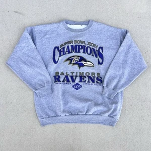 Vintage Baltimore Ravens Sweatshirt Crewneck Mens 24x27 2001 - Picture 1 of 5