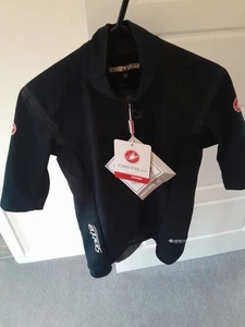 Castelli Womens Gabba RoS Short Sleeve Cycling Jersey Small Gore Tex Water Black - Picture 1 of 2
