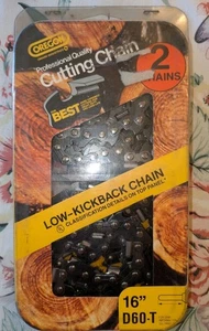 Brandneu, Vintage, 16" Oregon D60-T Schneidkette 2er Pack - Bild 1 von 7
