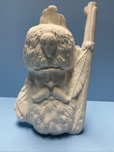 Bisque de cerámica Mountain Man listo para pintar - Imagen 1 de 5
