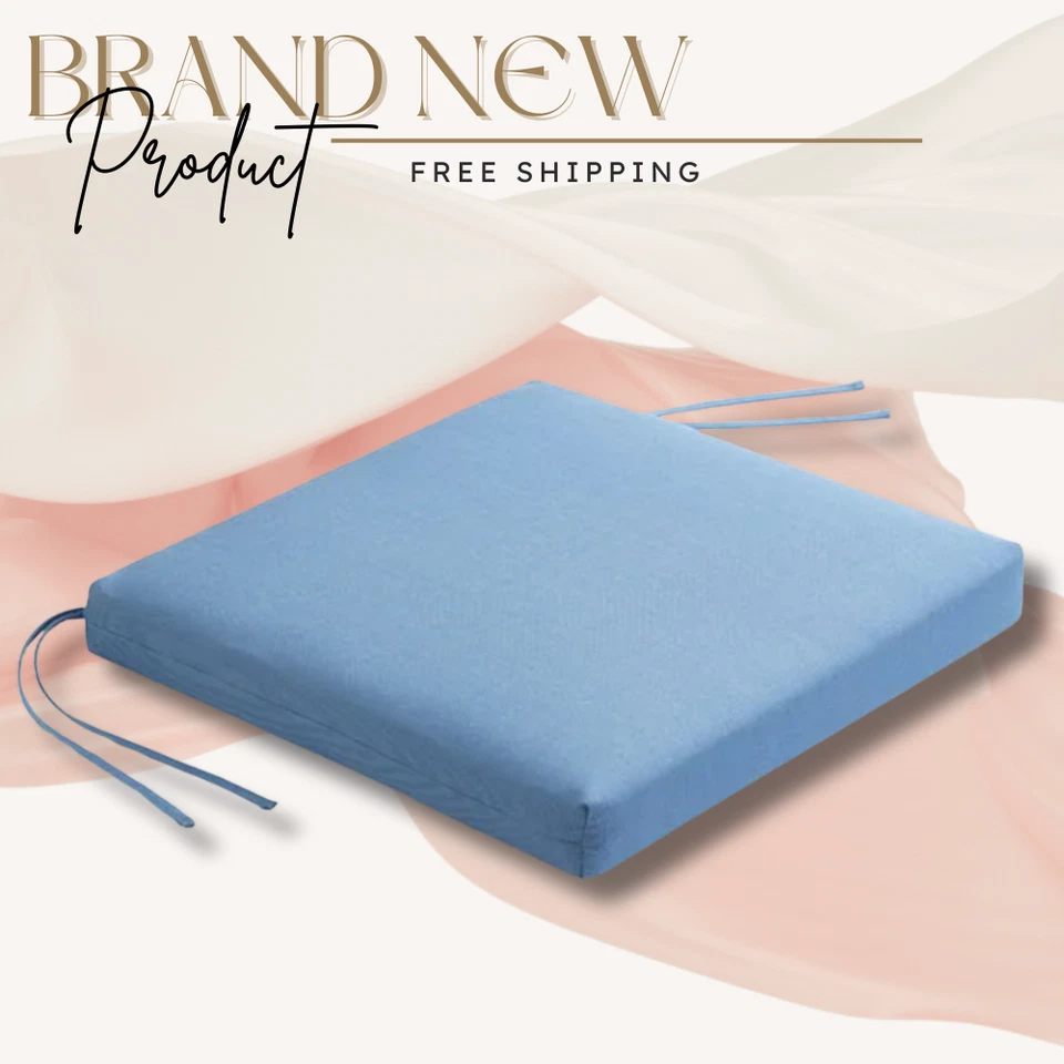 NUEVO Cojín de silla de borde de cuchillo de repuesto Sunbrella; 16x15 pulgadas y 18x18 pulgadas; FREESHI Foto 1 de 2