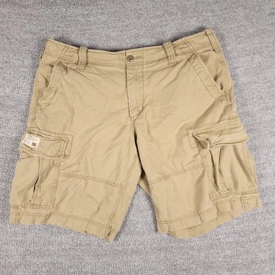 Denim Supply Ralph Lauren Cargo Shorts Mens 36 Beige Military Rugged Hiking Y2k - Image 1 of 4