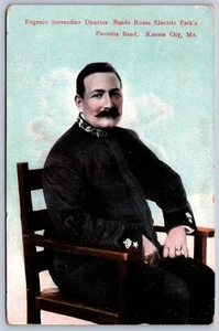 K40/ Kansas City Missouri Postkarte um 1910 Eugenio Sorrentino Banda Rossa 471 - Bild 1 von 2