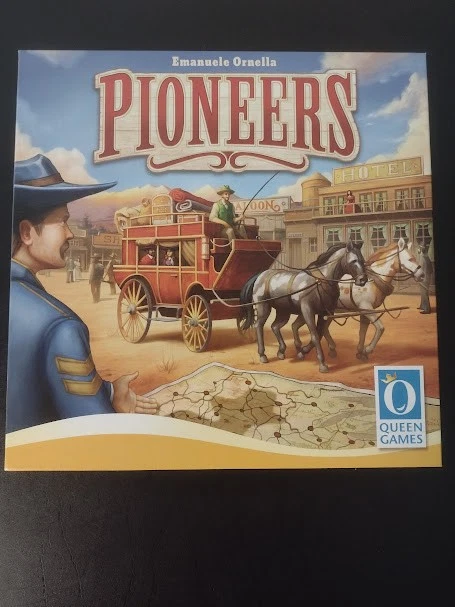 Juego de Mesa Emanuele Ornella Pioneers Queen Games Edición 2017 Completo Usado Ex Foto 1 de 1