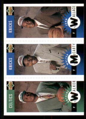 1996-97 Collector's Choice #M148 John Wallace/Walter McCarty/Antoine Walker - Image 1 of 2