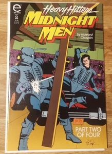 Epic Comics Heavy Hitters Midnight Men # 2 July 1993 Direct Edition - Picture 1 of 5